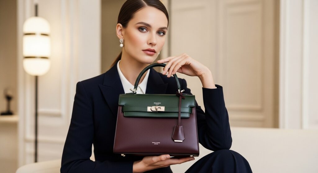 Structured Top-Handle Bags