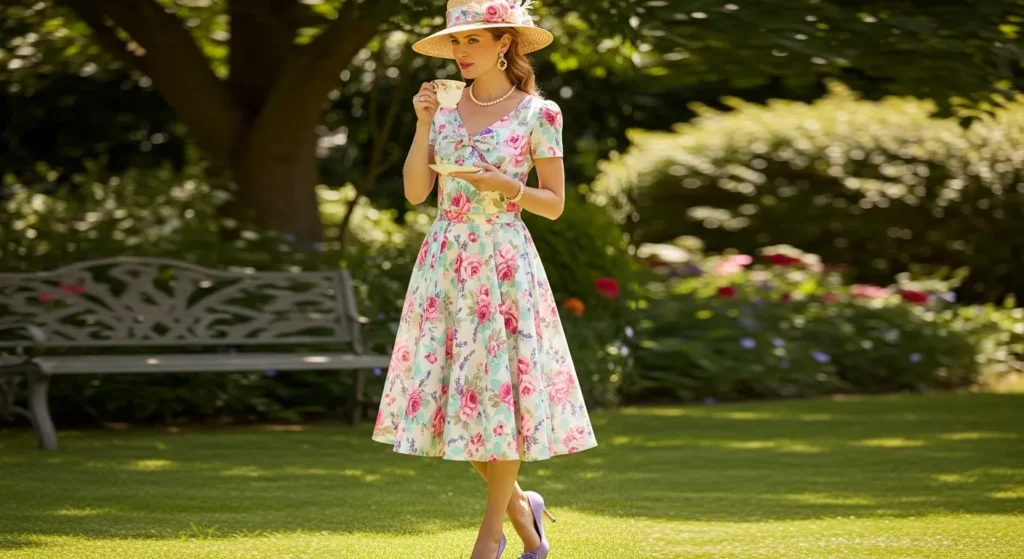 Tea Party Outfit with Matching Set