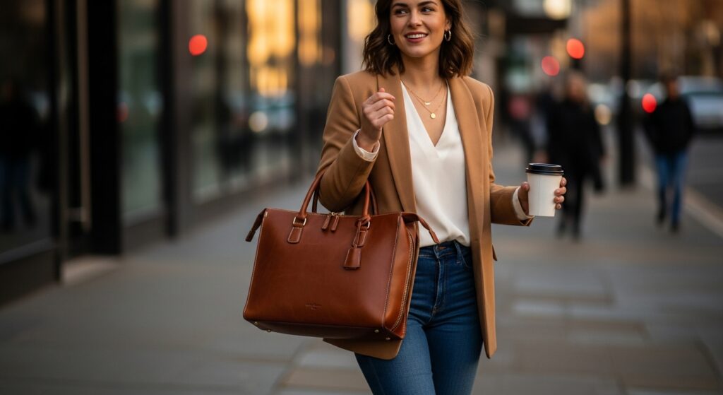 The Timeless Leather Tote