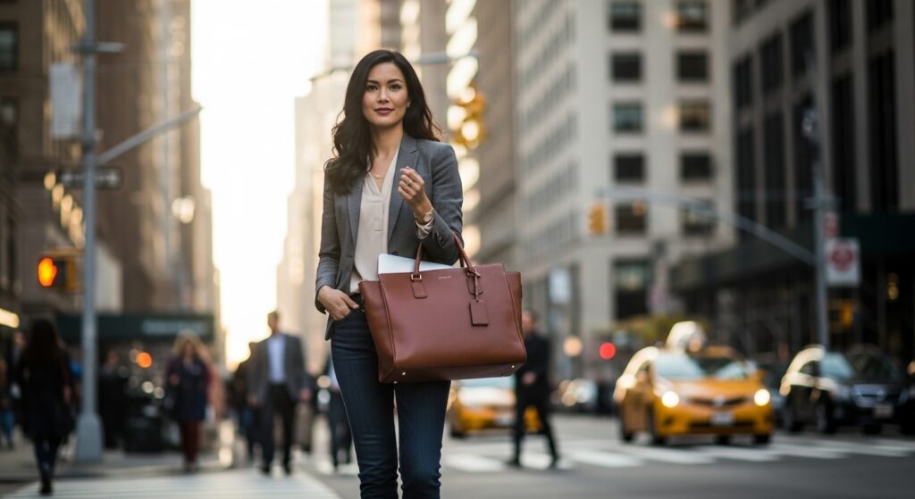 The Timeless Leather Tote