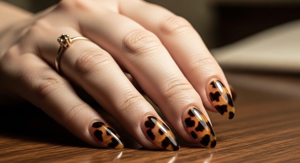 Tortoiseshell Nails