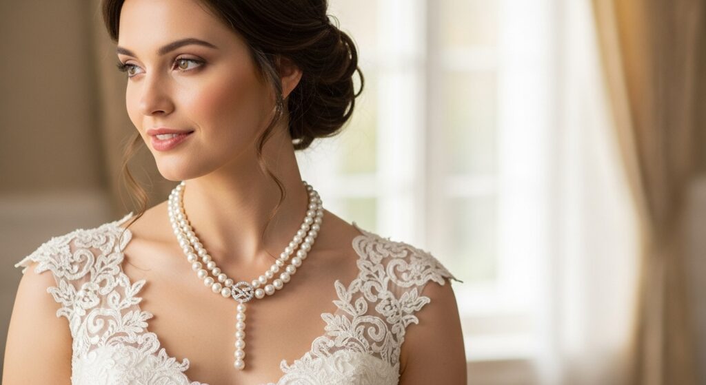 Wedding Pearl Necklace