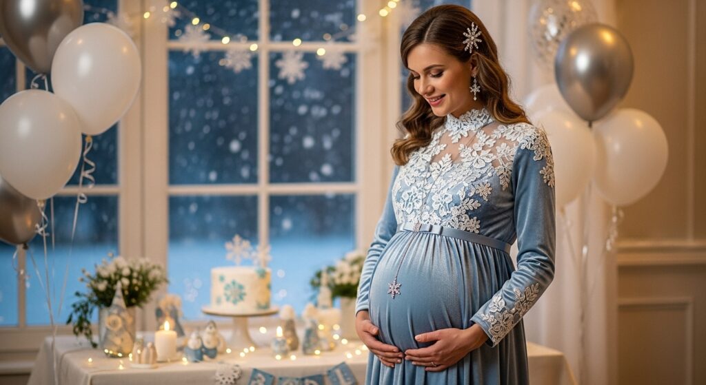 Winter Baby Shower Dresses