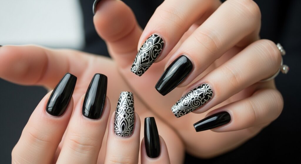 Witchy Halloween Nails