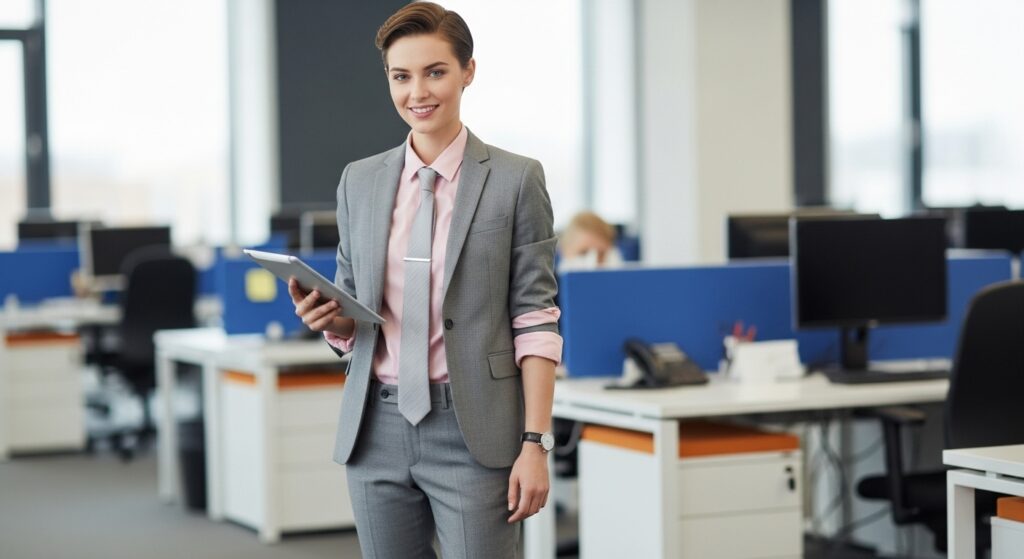 Work-Appropriate Femboy Outfit