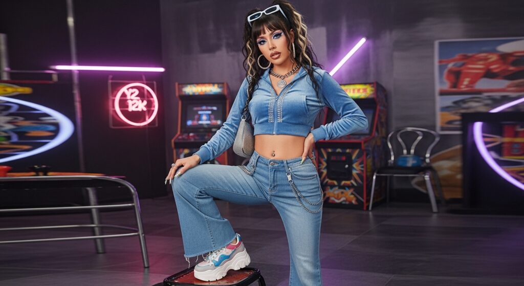 Y2K Inspired Baddie Outfit