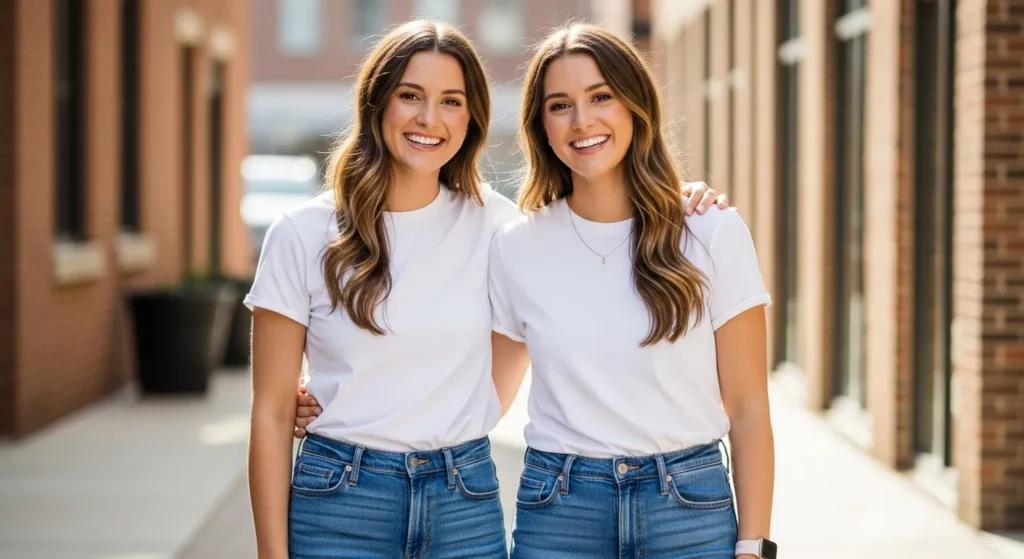Classic Jeans and White Tees