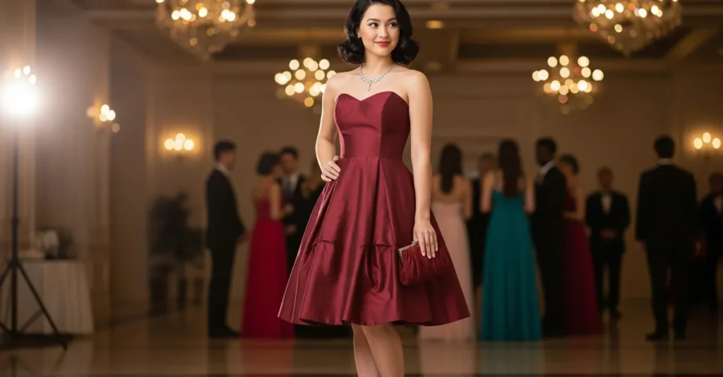 Classic Short Hoco Dress