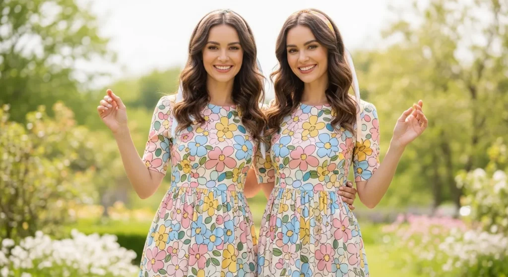 Cute Matching Dresses