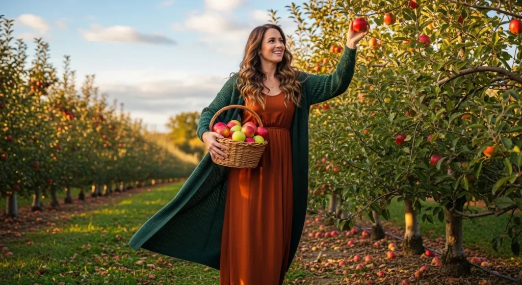 Maxi Dress With Long Cardigan