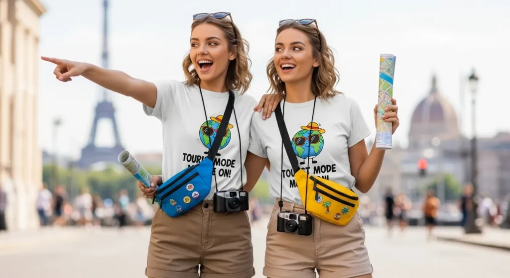 Tourist-Inspired Twins