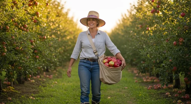 apple picking outfit