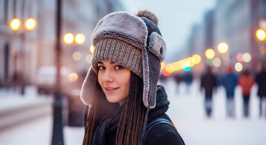 Braids With Beanies & Hats