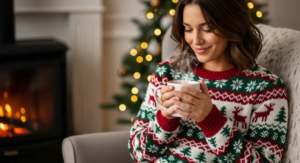 Cozy Knit-Blend Sweatshirts