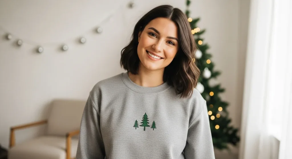 Minimalist Christmas Sweatshirts