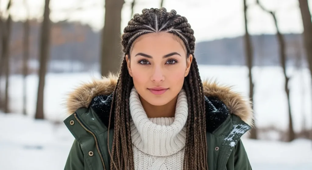 Protective Winter Braids for Cold Weather