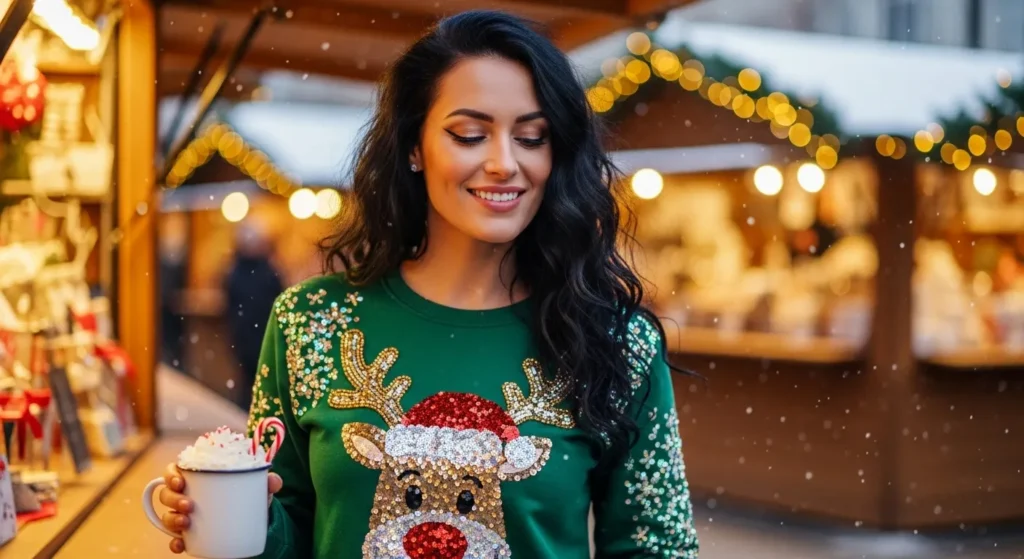 Sparkly and Glam Sweatshirts