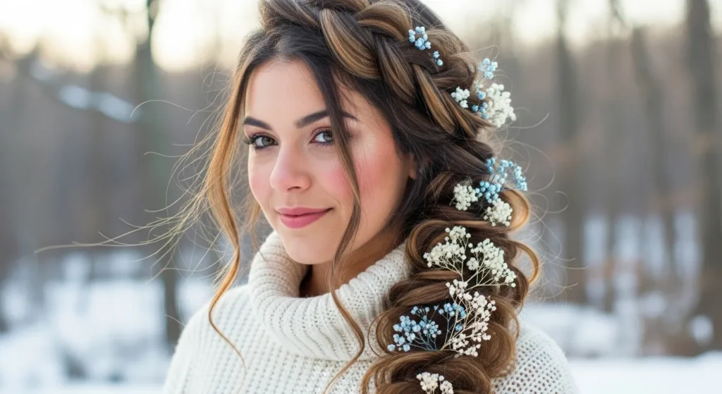 The Boho-Inspired Winter Braid