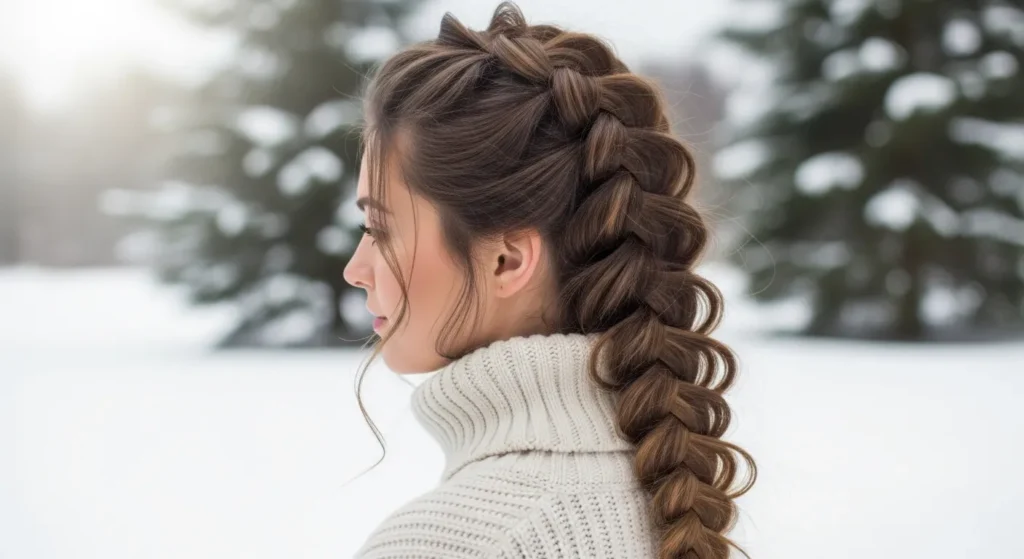 The Chunky Dutch Braid