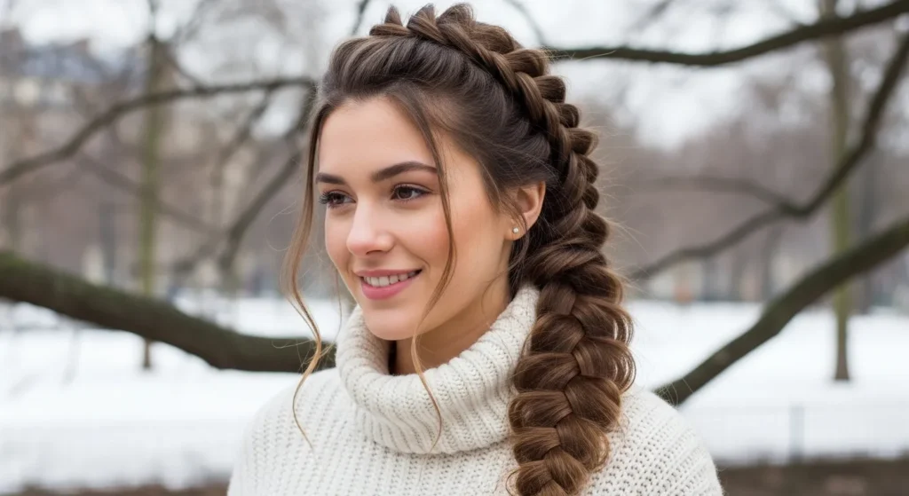 The Classic French Winter Braid