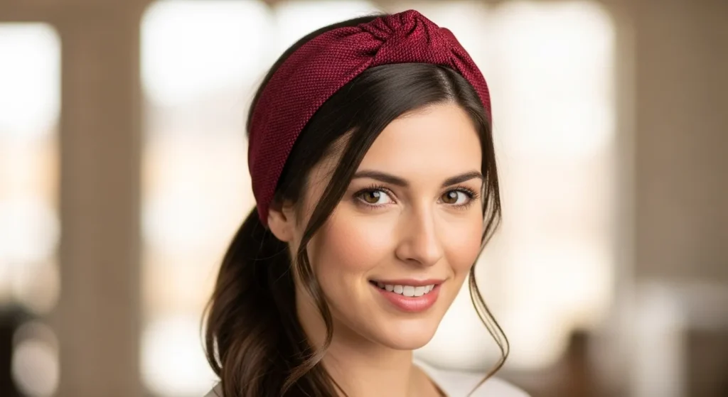 The Headband and Ponytail Twist