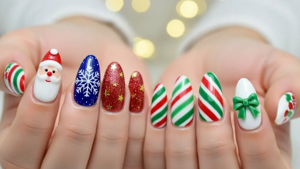 christmas nails ideas