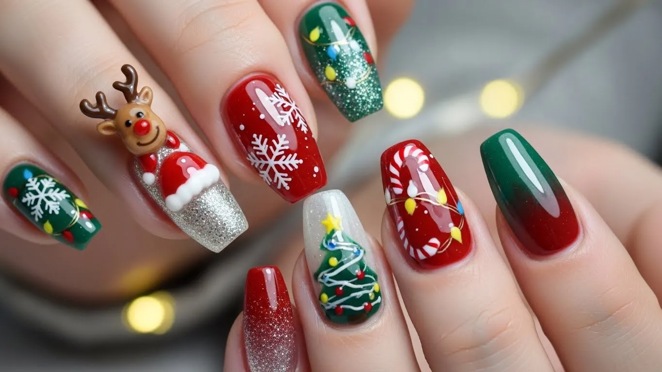 christmas nails ideas