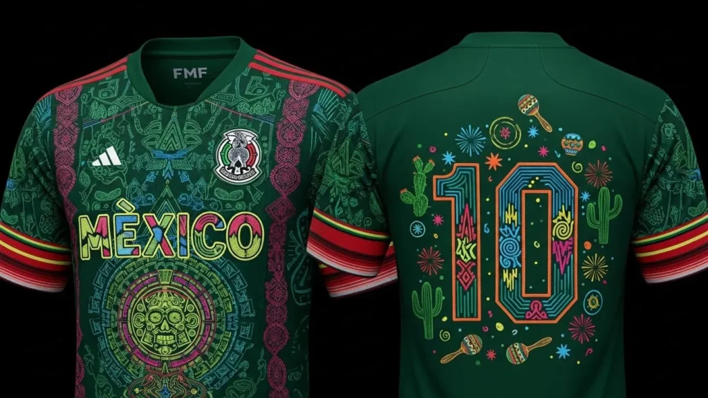 Mexico Jersey Styled for Festivals & Events