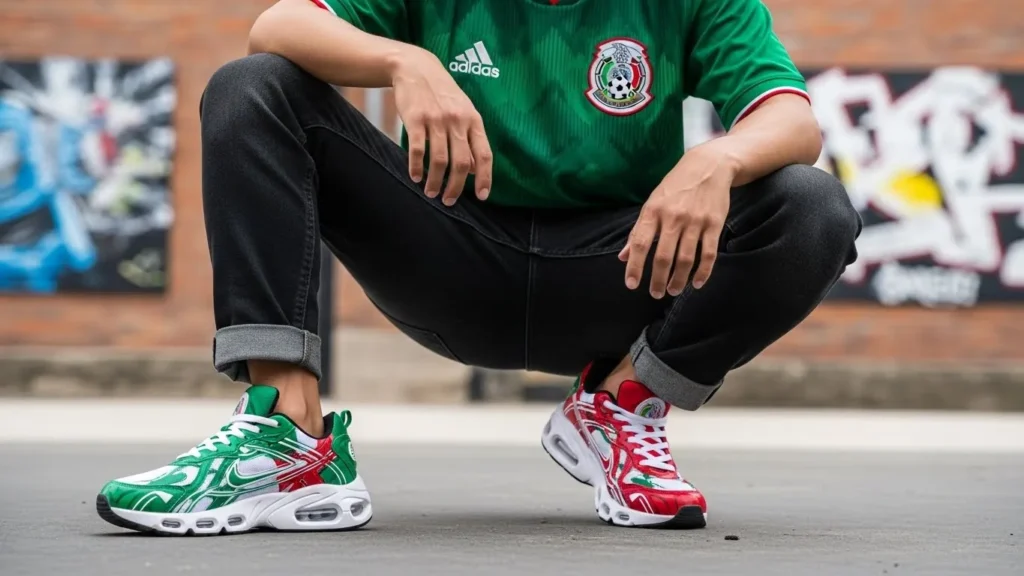 Mexico Jersey With Sneakers That Stand Out
