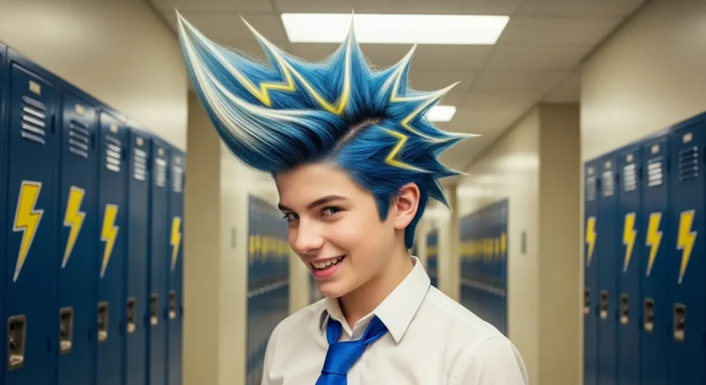 Lightning Bolt Hair