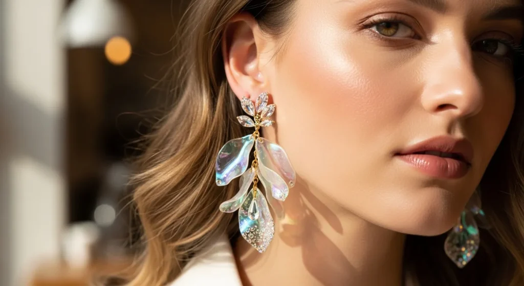 Floral-Inspired Earrings