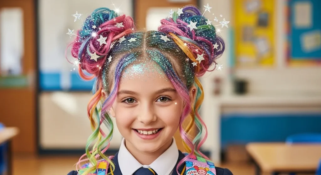 crazy hairstyles for school 