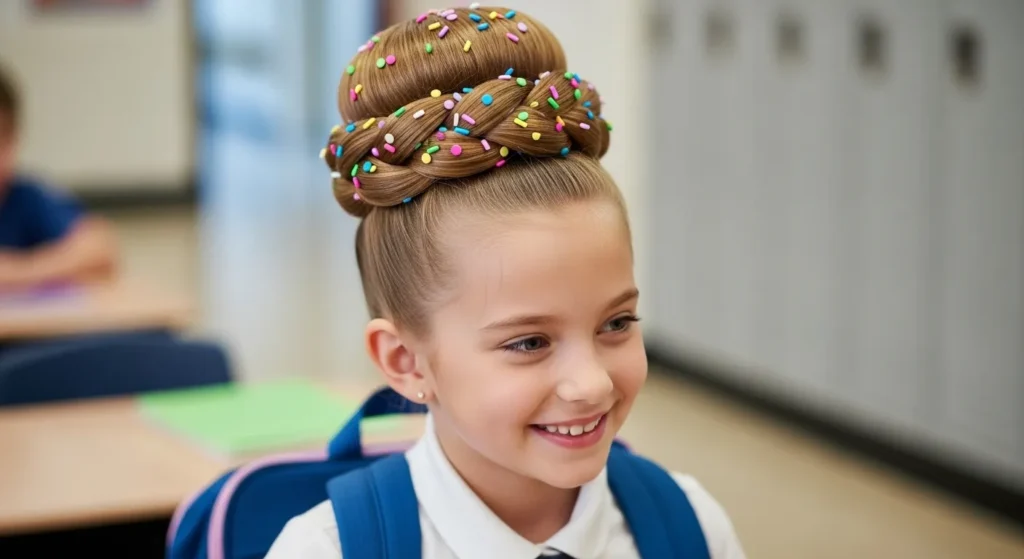 Donut Bun with Sprinkles